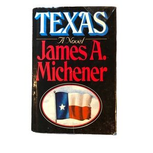 TEXAS by James A Michener Epic historical novel CR 1985 Mfd USA Random House